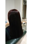 赤みさらツヤストレート☆