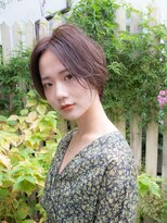 ヘアアンドリラクゼーション シャッセ(Hair&Relaxation SASE)&nbsp;前下がりハンサムショート