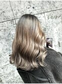 透明感を追求☆platina color Balayage☆373カラー