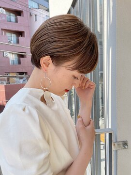 ダヴィン 中目黒(DaVin) 【DaVin中目黒】夏ショート 明るめベージュ 20代30代40代