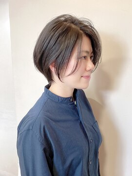 エトワ(ETOWA) 【ビフォーアフター】ロング→丸みショート