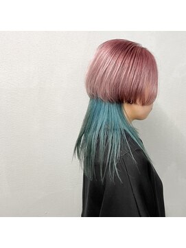 タグ(#tag) #マッシュウルフ×ピンクブルー