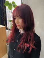 テトヘアー(teto hair) レッド ブラウン カラー♪