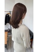 ミディアム × 暖色ベージュ