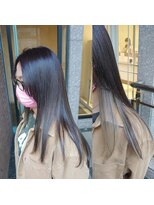 アッシュ 清瀬店(Ash)&nbsp;【髪質改善】インナーグレー系カラー　Ash清瀬 大嶋