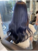 韓国☆艶髪バイオレットブラック
