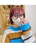 カシスピンクブラウン