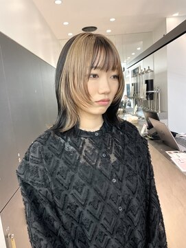 ロンドシエル 横浜(Lond ciel) ウルフヘア/レイヤーカット/デザインカラー/ローライト