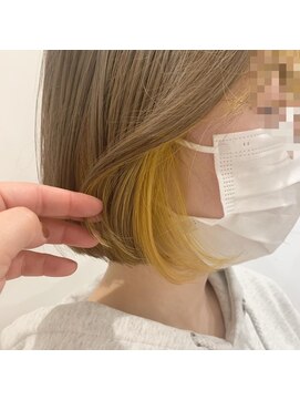 メリウス(melius) ボブ×インナーカラー