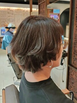 ヘアリゾート粋 ティガ 池袋店(tiga) 似合わせコスメパーマ/ふんわりヘア/ショートボブ