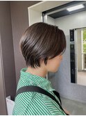 白髪染め履歴があっても透明感!大人の脱白髪染めハイライト