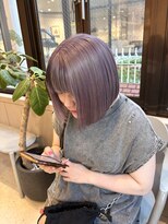 ネイバー(Neighbor)&nbsp;Purplepink /切りっぱなしbob