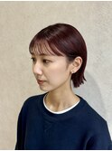 ボルドーカラー