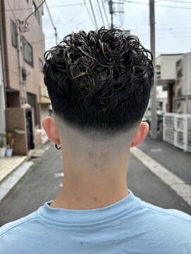 スウェル 船橋店(Swell) #カルマパーマ#ベリーショート#ダークアッシュ#ニュアンスパーマ