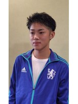 ヘアーズてぃだ(Hair's)&nbsp;短いツーブロックでスタイリング剤仕上