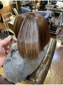 ハイライトショートヘア