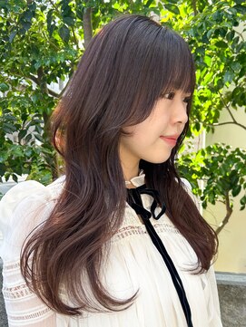 シロ(SiLO) 巻いてかわいい顔まわり＊艶ラベンダーブラウン