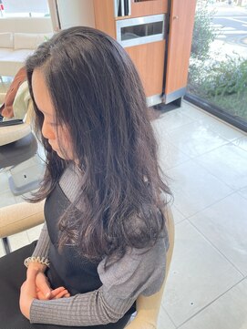 イメージア 町田店(IMAGE A) ワンレングスロングヘアー＠30代40代50代60代