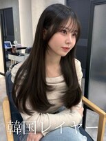 アミー 池袋(Ammy)&nbsp;レイヤーカット/顔周りカット/顔周りレイヤー /韓国風パーマ