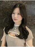 韓国暗髪