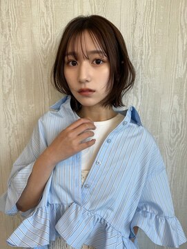 タブーセントラル(TABOO Central) くびれボブ/モカブラウン/Aujuaトリートメント