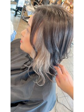 ソワンドゥブレス 瓜破店(soin de brace) インナーカラー