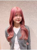ハイトーン/ペールピンク/韓国/レイヤー
