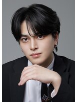 アクシー ヘアーアンドメイク(AXY HAIR&MAKE)&nbsp;シースルーマッシュダウンパーマ韓国マッシュニュアンスパーマ