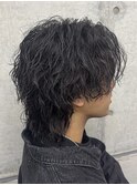 お客様スタイルセンターパートウルフツイストスパイラルパーマ