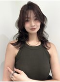 ハイライトバレイヤージュダブルカラー20代30代40代グレージュ