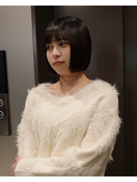 ハルキミナト ジャパン トウキョウ(HARUKI MINATO japan TOKYO) 20代30代/切りっぱなしボブ/ぱつっとボブ/ボブヘア/表参道