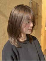 ミュー(miyuu)&nbsp;夏におすすめ☆ブリーチなし/ミルクティーベージュ