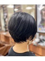 ミレット 竹ノ塚東口店(miret)&nbsp;30代40代50代◎白髪染めリタッチカラー丸みショート竹ノ塚