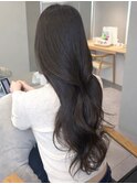 グレージュ/透明感カラー/髪質改善/ロングレイヤー/巻き髪/渋谷