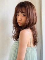 キース ヘアアンドメイク 恵比寿(kith. hair&make)&nbsp;透明感まろやかブラウン/ゆるふわ/レイヤーカット