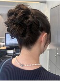 ふわふわアップヘア★茗荷谷美容室★茗荷谷ヘアアレンジ