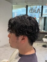 アッシュ 武蔵新城店(Ash)&nbsp;スタイリングが苦手でも決まるニュアンス×波巻きパーマ