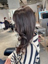 ジーナ 北千住ミルディス通り(Zina)&nbsp;髪質改善＊ミルクティーベージュロング【Zina北千住ミルディス】