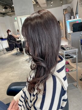ジーナ 北千住ミルディス通り(Zina) 髪質改善*ミルクティーベージュロング【Zina北千住ミルディス】