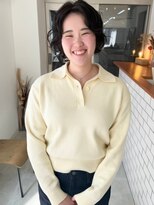 リル 四条河原町(LiLu)&nbsp;ショートパーマボブパーマウルフパーマ小顔パーマ