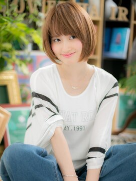 カバーヘア ブリス 大宮西口(COVER HAIR bliss) ハイトーンカラー♪前下がりマッシュヘアb大宮10代20代30代!