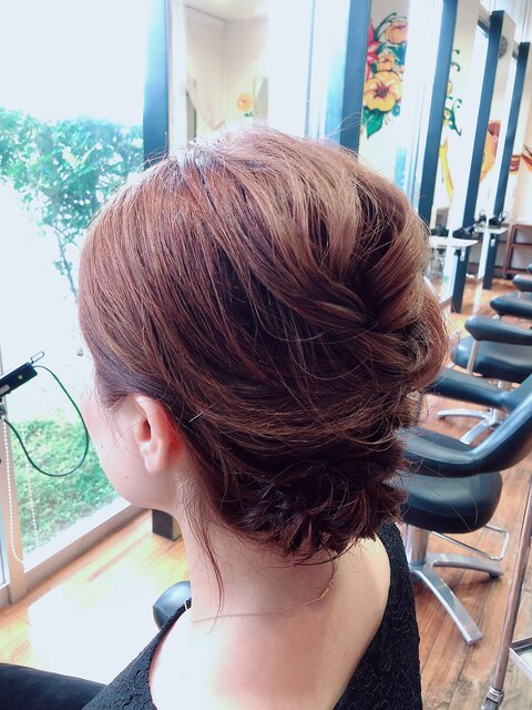 シニヨンアレンジ＊ヘアセット