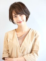 フォンズ(FONS)&nbsp;第１印象で必ず小顔に見せるショートボブ_30代_40代_50代◎