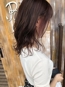 バンビ プライベート サロン(Bambi private salon) インナーカラーピンク*ピンクバイオレット*Bambi松平愛