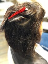 マルヘアデザイン 劇的変身！ツヤがないクセの髪が...