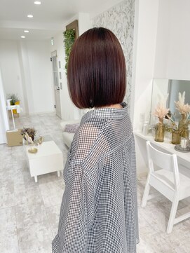 ヘアメイク ハピッシュ(hair make Happysh) パツっとラテブラウン＾＾