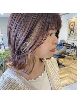 アルマヘアー(Alma hair by murasaki) ◎くびれレイヤー×インナーカラー◎