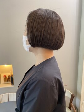 メイクス 表参道(MAKE'S omotesando) シルエットボブ/シンプルボブ/艶髪/髪質改善/