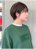 【Lond表参道 伊杏】耳かけ丸みショート　骨格矯正