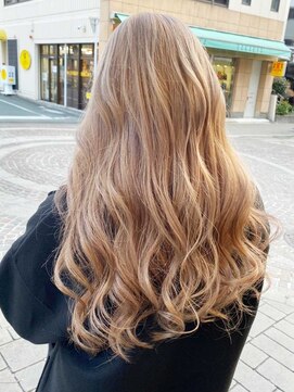 ビューティービースト 鹿児島店(beauty:beast) ハイトーンケア ブ リーチ/ミルキーベージュ